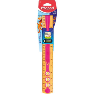 Regua De Poliestireno Kidy Learn 30cm 12pol.-127244-95667