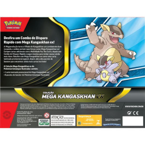 Jogo De Cartas Pokemon Box Mega Kangaskhan Ex-128326-60583