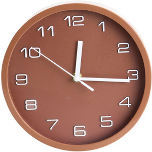 Relogio De Parede Redondo 20,2cm 4 Cores (s)-127152-82583