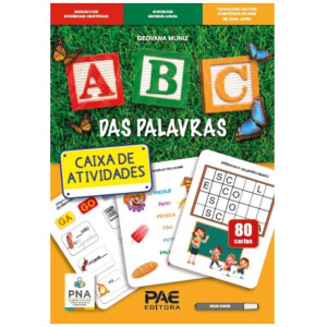 Livro Pedagogico Abc Das Palavras - Caixa De Atividades