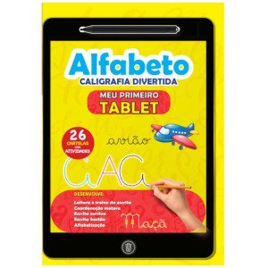 Livro Pedagogico Alfabeto - Caligrafia Divertida