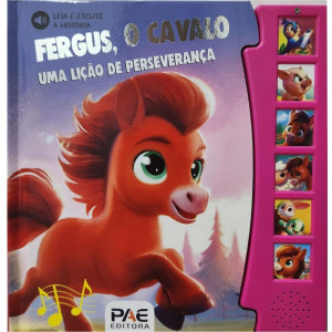 Livro Sonoro Fergus O Cavalo