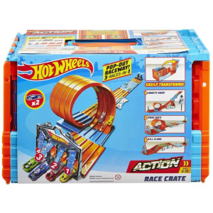 Hot Wheels Pista Action Race Crate-127173-89055