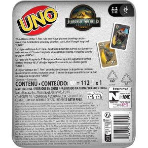 Jogo De Cartas Uno Jw Rebirth Em Lata-127182-77361
