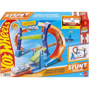Hot Wheels Pista Track Campeonato De Salto Em Espiral-127184-57885