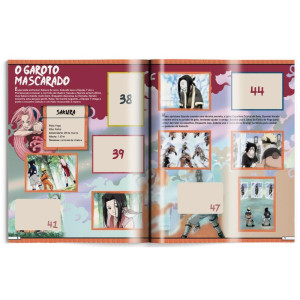 Album De Figurinhas Naruto Classic Brochura-128343-78364