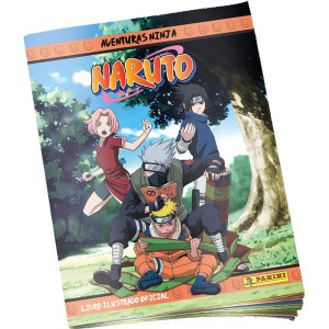 Album De Figurinhas Naruto Classic Brochura-128343-98724