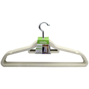 Cabide Veludo Bege C/10 Unidades-127878-45645