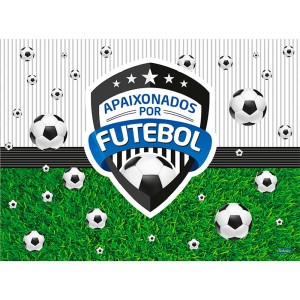Painel Decorativo Em Tnt Apaixonados Por Futebol 5 Unidades