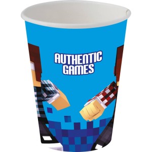 Copo Papel 200ml Authentic Games 96 Unidades-105833-66973