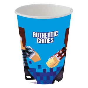 Copo Papel 200ml Authentic Games Com 8 Unidades-105833