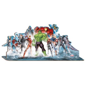 Enfeite De Mesa Mdf Avengers Com 1 Unidade