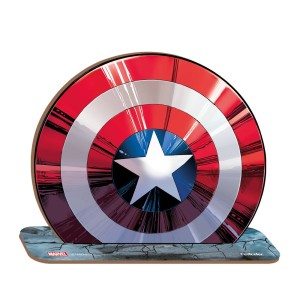 Personagem Mdf M Escudo Capitão America Avengers Com 6 Unidades-109197-90099