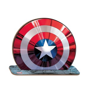 Personagem Mdf M Escudo Capitão America Avengers Com 6 Unidades-109197