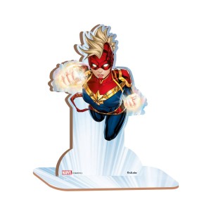 Personagem Mdf P Capitã Marvel Avengers Com 6 Unidades-109194