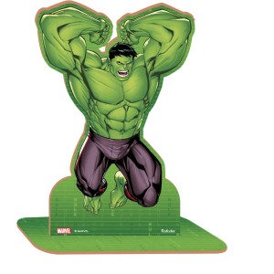 Personagem Mdf P Hulk Avengers Com 6 Unidades-109190-74904