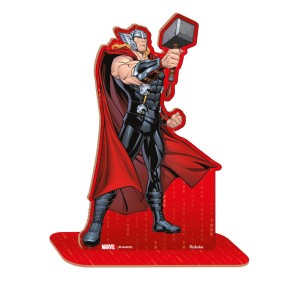 Personagem Mdf P Thor Avengers Com 6 Unidades-109192