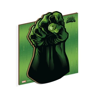 Quadro Decorativo Mdf Hulk Avengers Com 1 Unidade