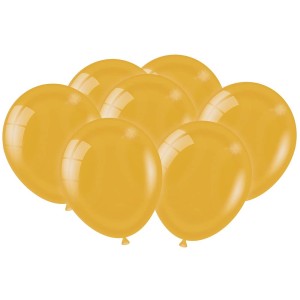 Balão Dourado Metallic Com 25 Unidades-106784-17421