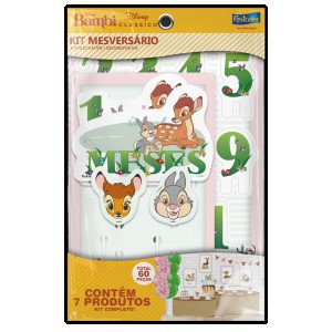 Kit Mesversário Bambi Com 1 Unidade-109978-31154