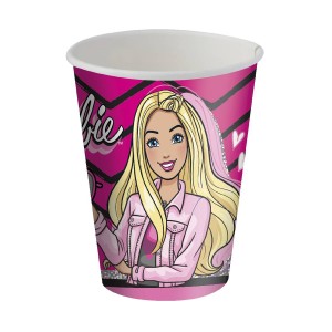 Copo Papel 200ml Barbie Com 8 Unidades-109126