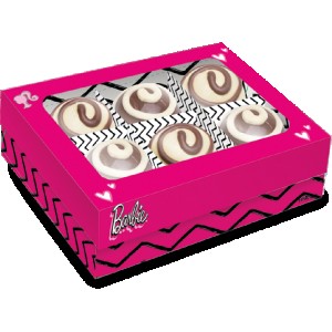 Caixa 6 Bombons Barbie Com 6 Unidades-111498-65794