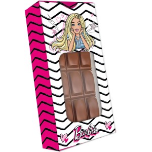 Caixa Tablete Barbie Com 10 Unidades