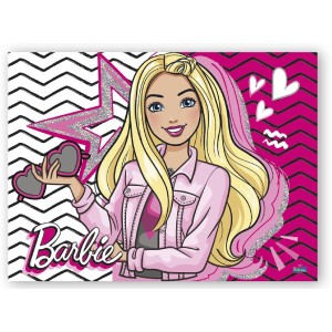 Painel Decorativo Em Tnt Barbie 5 Unidades