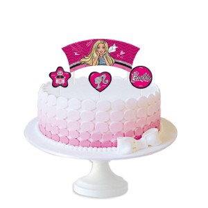 Topper Para Bolo Barbie 48 Unidades-109145-87183