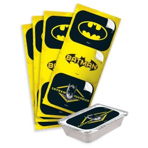 Adesivo Retangular Batman Geek 144 Unidades-105958-16670