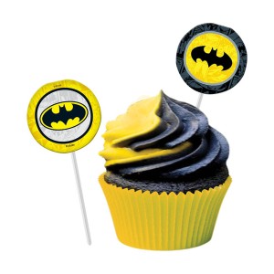 Bandeirinha Para Docinhos Batman Geek Com 8 Unidades-105960