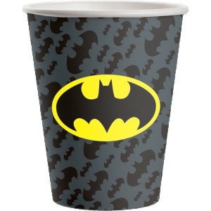 Copo Papel 200ml Batman Geek Com 8 Unidades-105961-27952