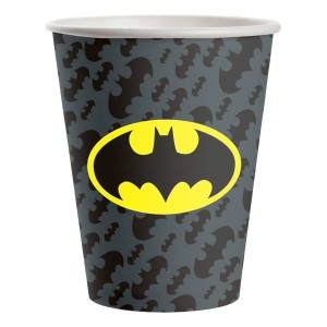 Copo Papel 200ml Batman Geek Com 8 Unidades-105961