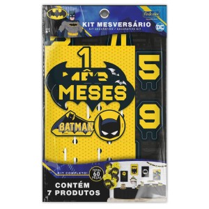 Kit Mesversário Batman Geek 1 Unidade-109986-65191