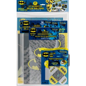 Kit Só Um Bolinho Batman Geek Com 1 Unidade-108080-73001