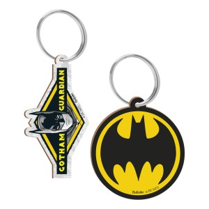 Chaveiro Mdf Batman Geek Com 4 Unidades-109344