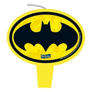 Vela Plana Batman Geek 5 Unidades-105970