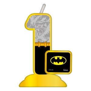 Vela Temática Batman Geek Nº1 5 Unidades