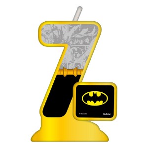 Vela Temática Batman Geek Nº7 5 Unidades