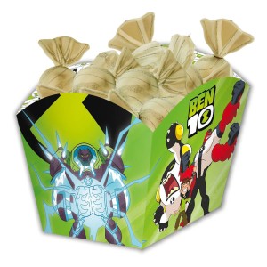 Cachepot Médio Ben 10 Com 8 Unidades-110407