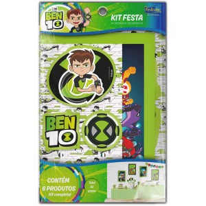 Kit Festa Ben 10 Com 1 Unidade