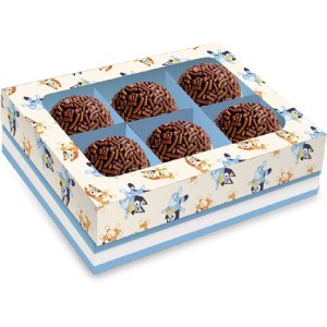 Caixa 6 Bombons Bluey Com 6 Unidades-111416-70081