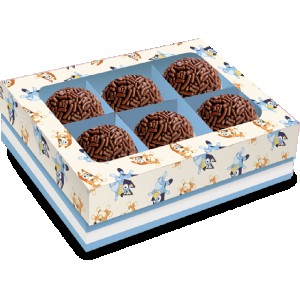 Caixa 6 Bombons Bluey Com 6 Unidades-111416-73668