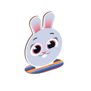 Personagem Mdf P Bunny Bolofofos Com 6 Unidades-109733