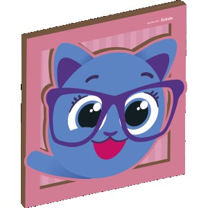 Quadro Decorativo Mdf Sophie Bolofofos Com 1 Unidade-109740-35875