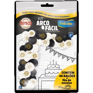 Kit Arco Fácil De Balões Boteco 3 Unidades-111567-13602