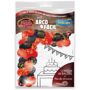 Kit Arco Fácil De Balões Boteco Delas 3 Unidades