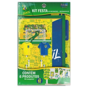 Kit Festa Brasil Com 1 Unidade