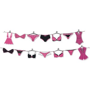 Faixa Decorativa Chá Lingerie 12 Unidades