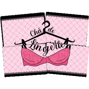 Painel 4 Lâminas Chá Lingerie 5 Unidades-110454-43234